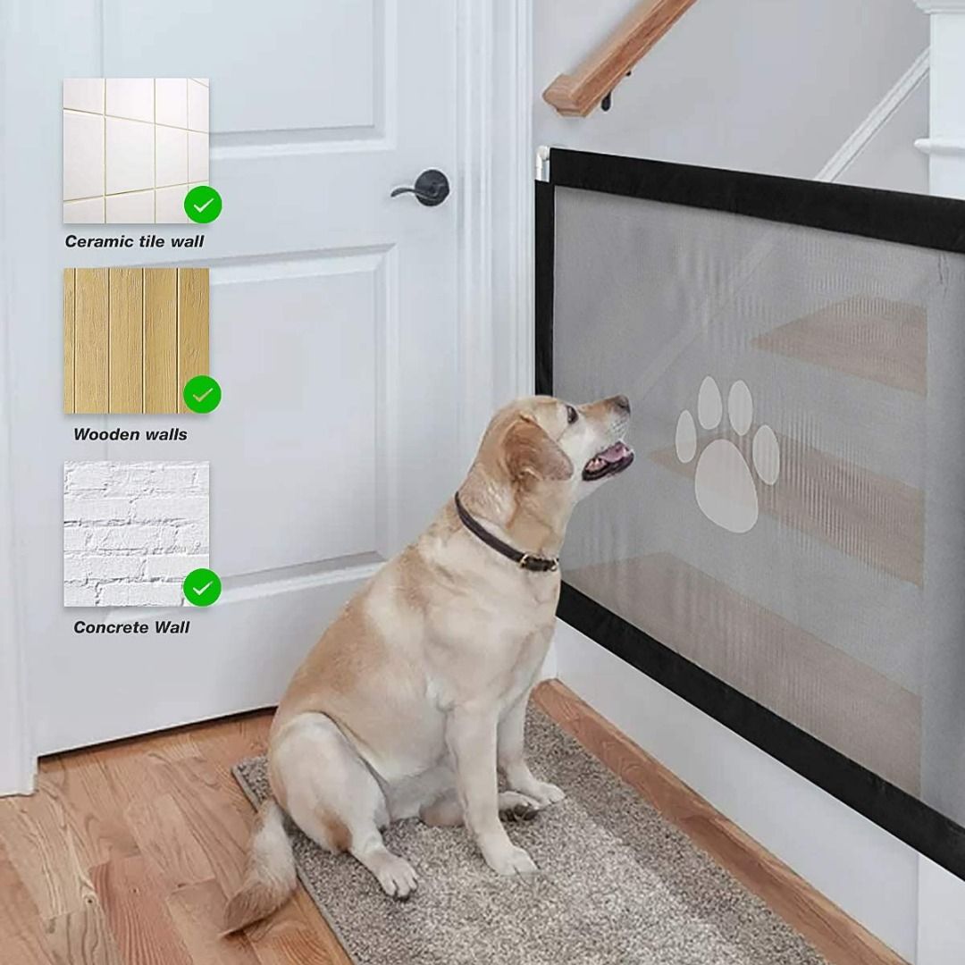 Pvc dog gate sale
