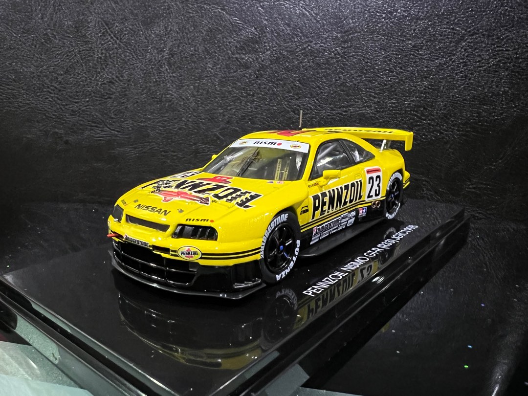 1/43 EBBRO PENNZOIL NISMO GT-R R33 JGTC 1998, Hobbies & Toys, Toys