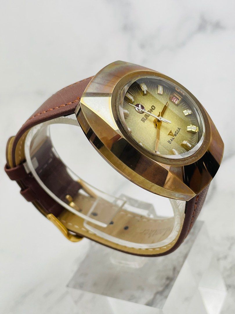 211247 Rado Balboa Vintage Men s Auto Watch Circa 1970s