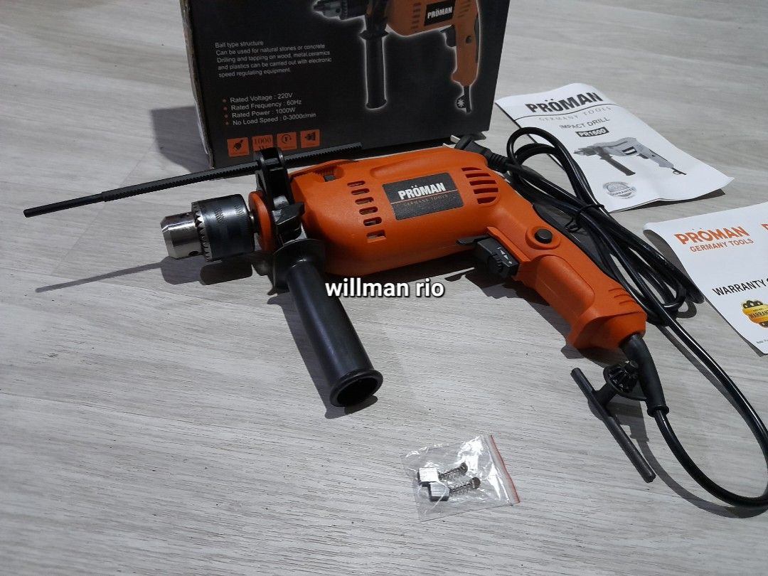 2 200 LANG DALAWA NA PROMAN IMPACT DRILL PROMAN ANGLE GRINDER