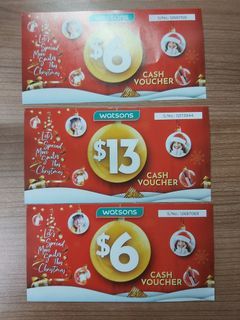 $25 Watson vouchers for $10