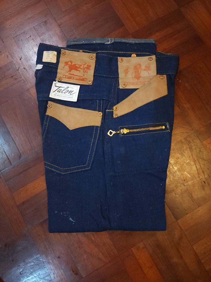 50s BuckO Cowboy Jeans Denim Toddler Kids True vintage 1950s Talon