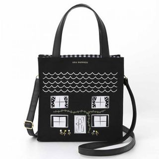 Super bargain 89 yuan selling immediately - purchased from Japan - celebrating the anniversary of landing in Japan, British brand 30th anniversary - brand new LULU GUINNESS SPECIAL BOOK 2 WAY SHOULDER BAG two-way shoulder bag, hand-carry bag629748222408991111