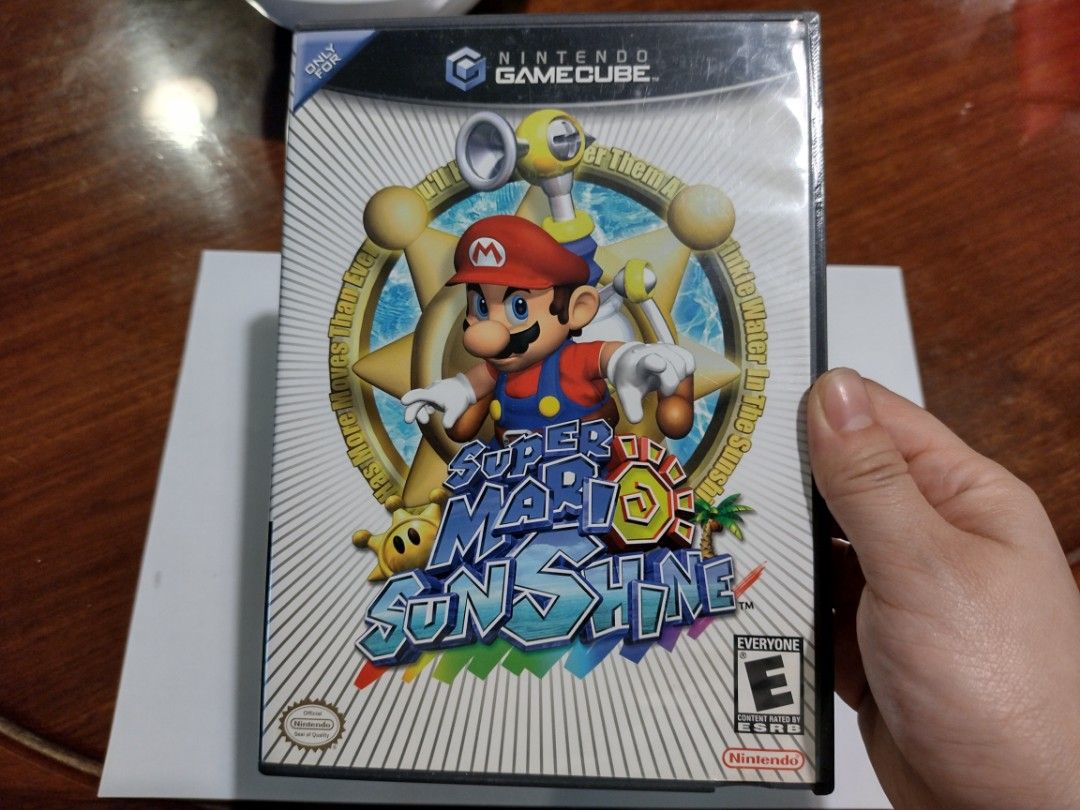 美版 GameCube gc game 超級瑪利奧陽光 Super mario sunshine, 電子遊戲, 電子遊戲, Nintendo