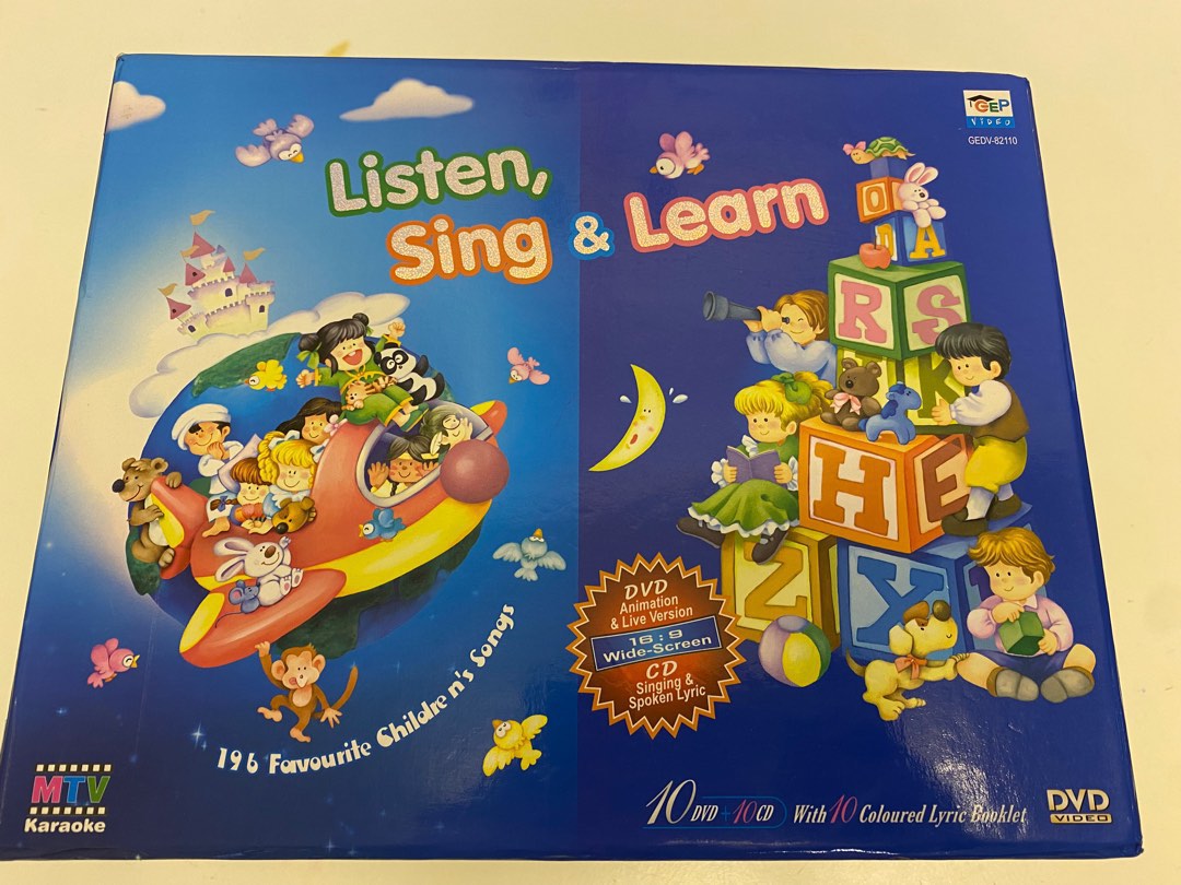 博雅教育GEP - Listen Sing & Learn Box Set, 興趣及遊戲, 音樂、樂器