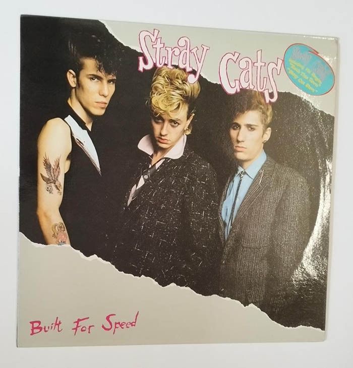 現貨STRAY CATS Built For Speed 1982年Hong Kong版黑膠唱片Vinyl LP