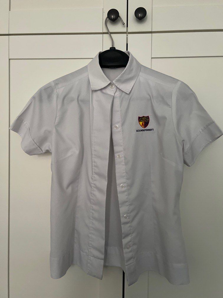 ACSI girls blouse uniform, Women's Fashion, Tops, Blouses on Carousell