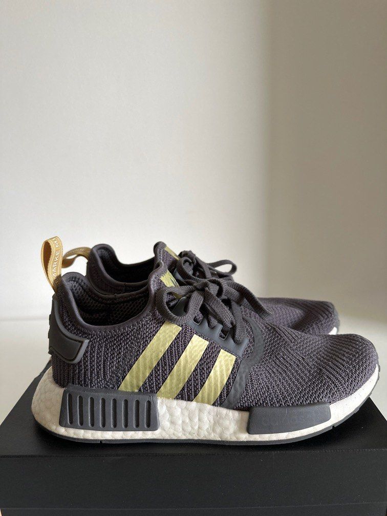 Adidas grey and gold, Women's Fashion, Sneakers on Carousell