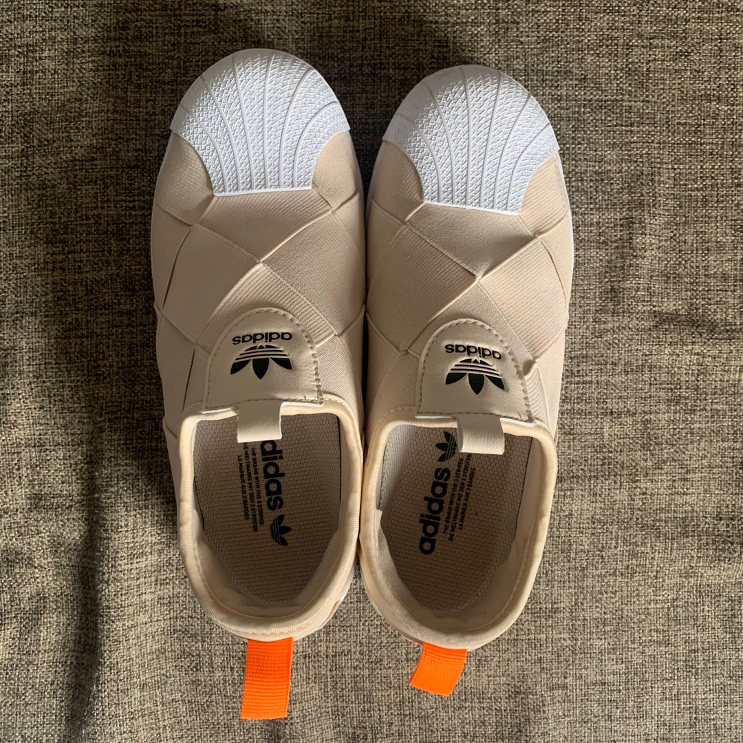ADIDAS SUPERSTAR SLIP ON CREAM