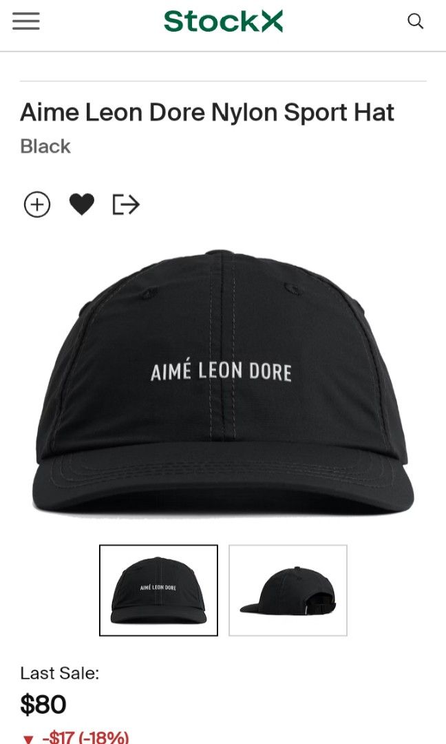 Nylon Sport Hat – Aimé Leon Dore