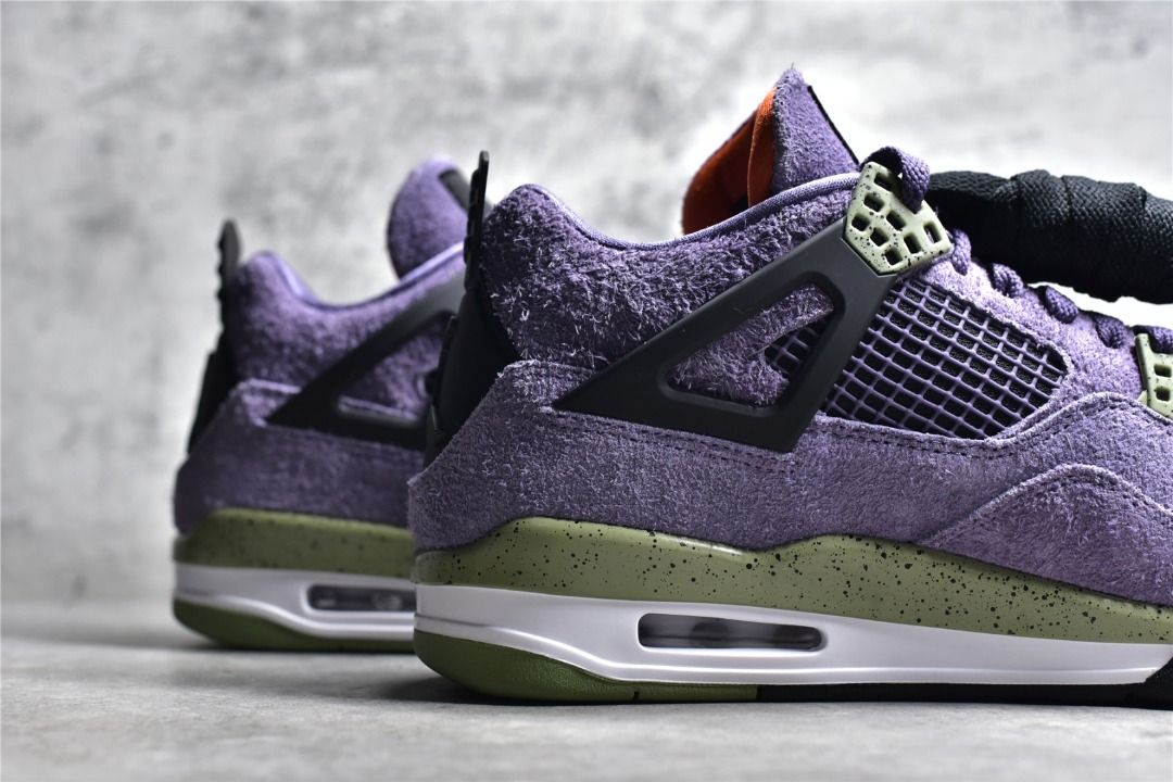 Air Jordan 4 Canyon Purple shoes Men s Fashion Footwear