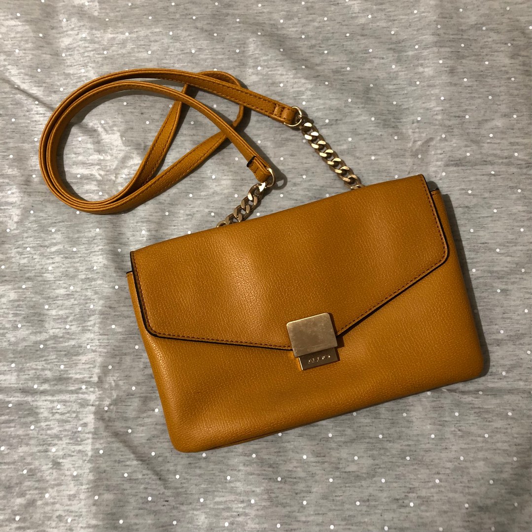 Aldo Crossbody Bag in Mustard, Women's Fashion, Bags & Wallets, Cross