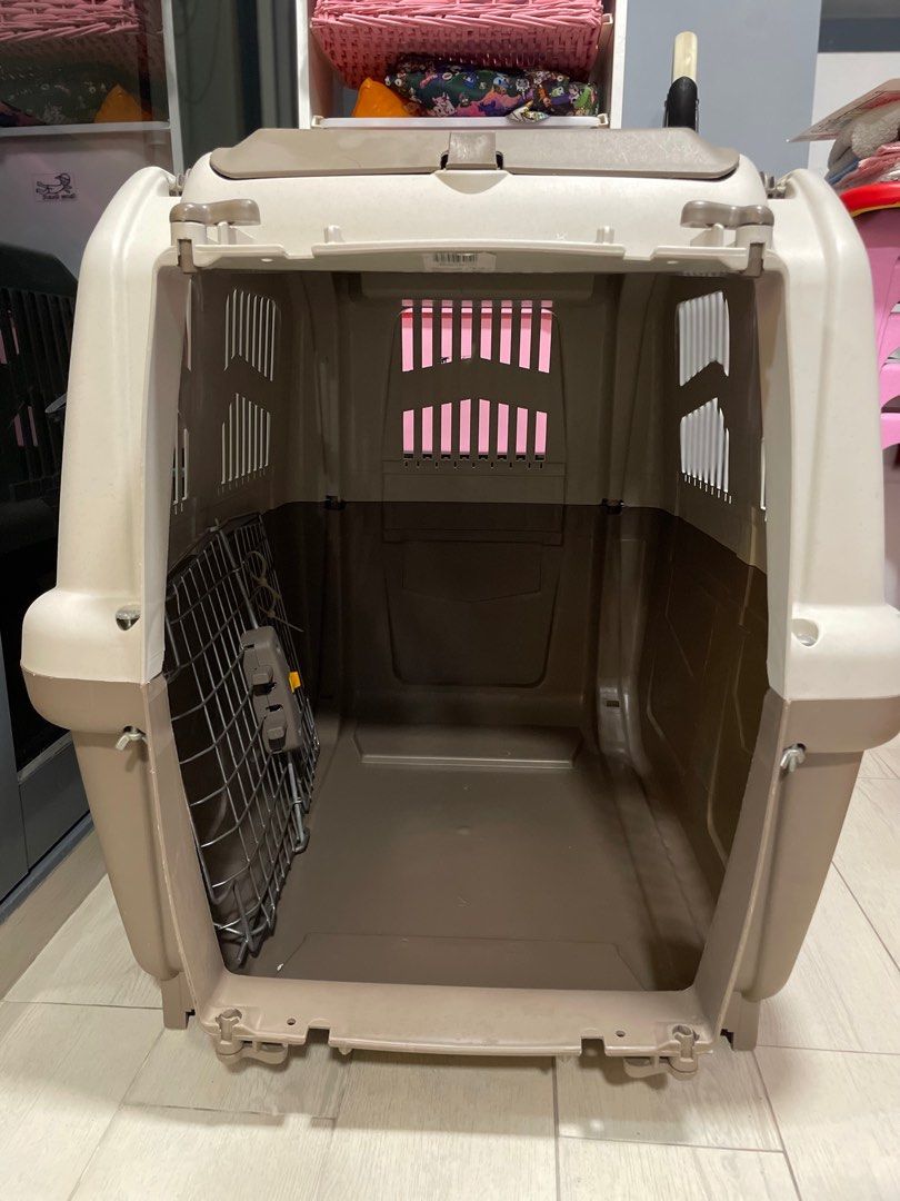 Approve IATA Pet Travel Crate with wheels, Pet Supplies, Homes & Other