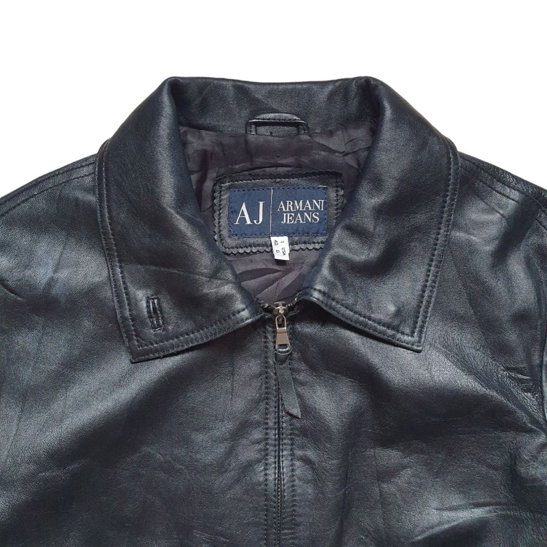 Armani Jeans Leather Jacket