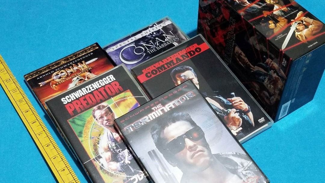 Arnold Schwarzenegger DVD Collection Box set, Hobbies & Toys