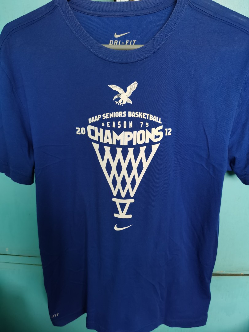 Ateneo Blue Eagles Championship shirt, Men's Fashion, Tops & Sets, Tshirts  & Polo Shirts on Carousell