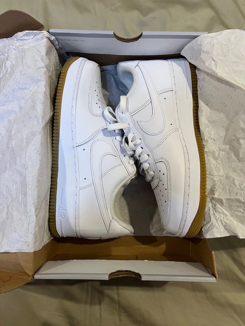 air force 1 low white mens size 9