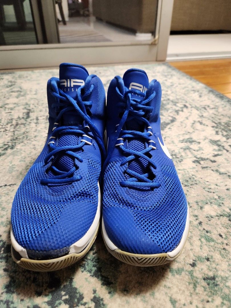 Nike air precision blue best sale