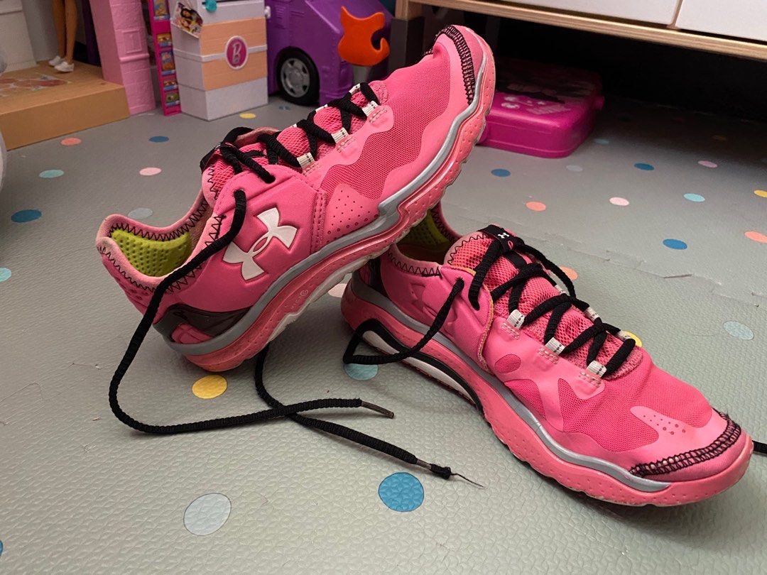 Under armour women's deals breast cancer shoes