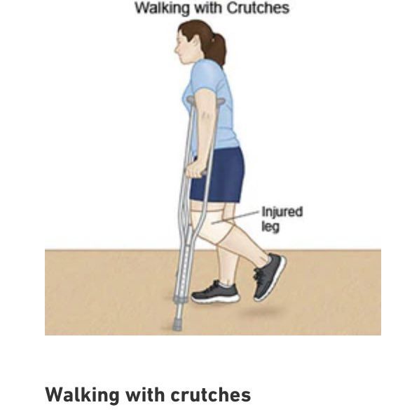 Axillary Crutches (Pair), Health & Nutrition, Assistive & Rehabilatory