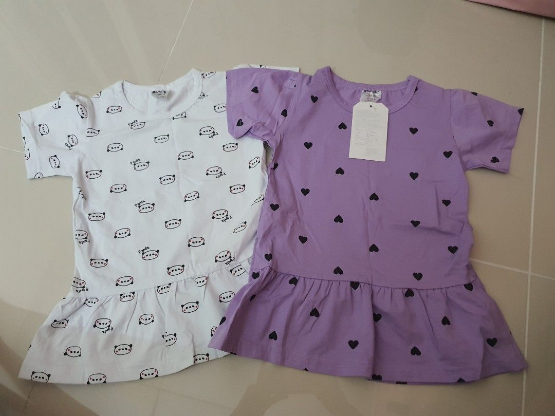 Baby girl shirt dress, Babies & Kids, Babies & Kids Fashion on Carousell