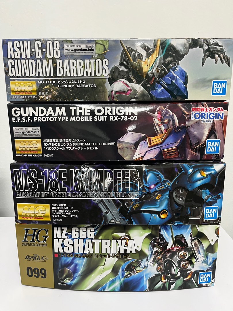 Bandai Model Kits, Hobbies & Toys, Toys & Games on Carousell
