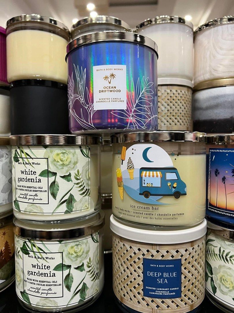 Bath & Body Works Scented Candles, Beauty & Personal Care, Fragrance