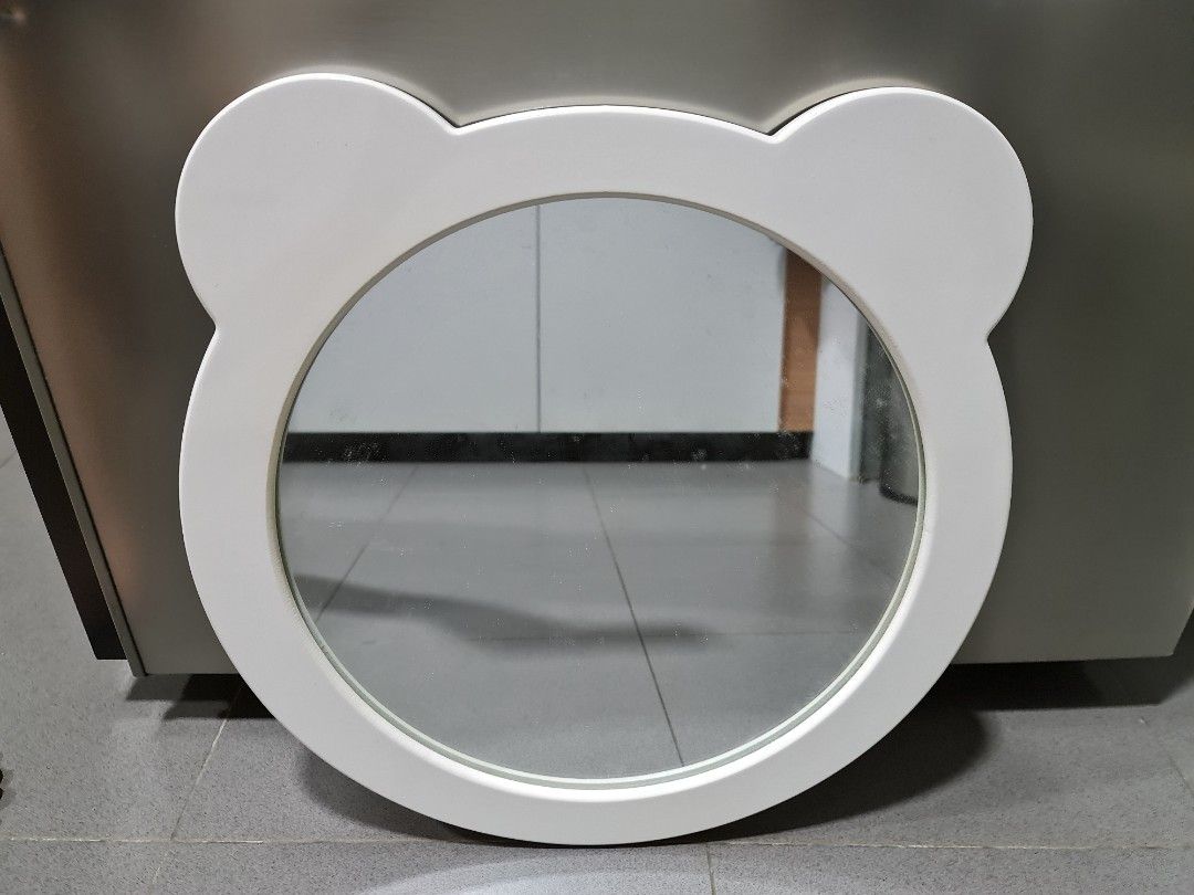 Bear mirror, Furniture & Home Living, Home Decor, Mirrors on Carousell