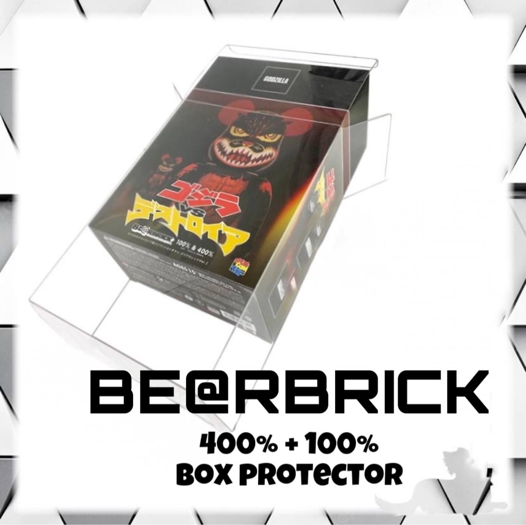 BEARBRICK 400%+100% Box Protector, Hobbies & Toys, Toys & Games on ...