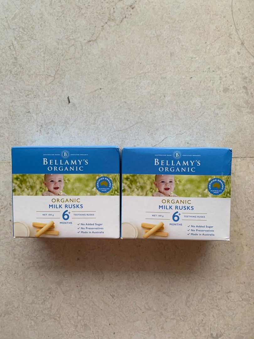 Bellamy's organic best sale milk rusks
