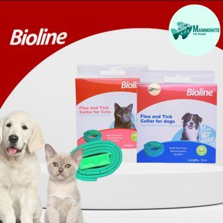 Bioline Flea and Tick Collar for Dog and Cat 35cm 60cm