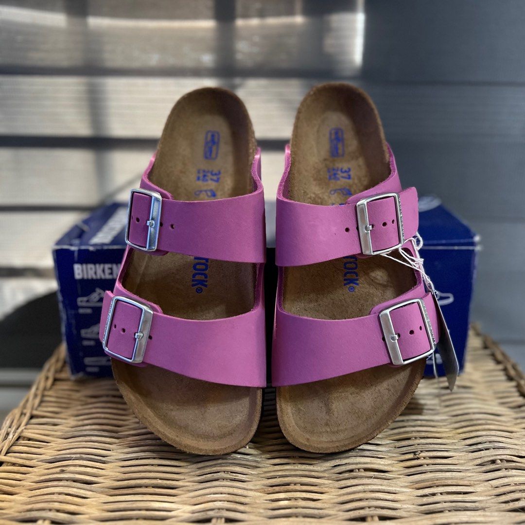 birkenstock arizona purple