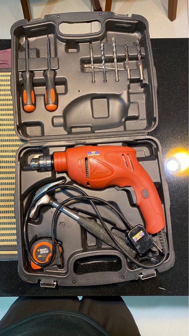 Black and decker sales drill machine hd 400