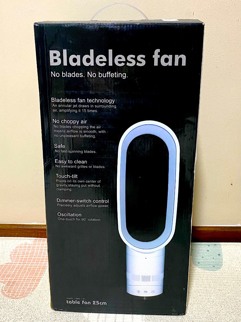Bladeless Fan, Furniture & Home Living, Lighting & Fans, Fans on Carousell
