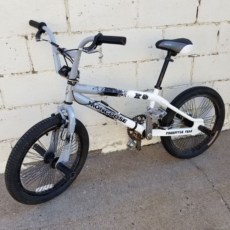 White mongoose bmx top