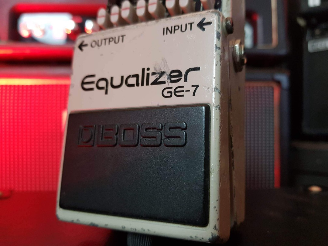 Boss Equalizer GE7 (Used) (MIJ), Hobbies & Toys, Music & Media, Musical Instruments on Carousell