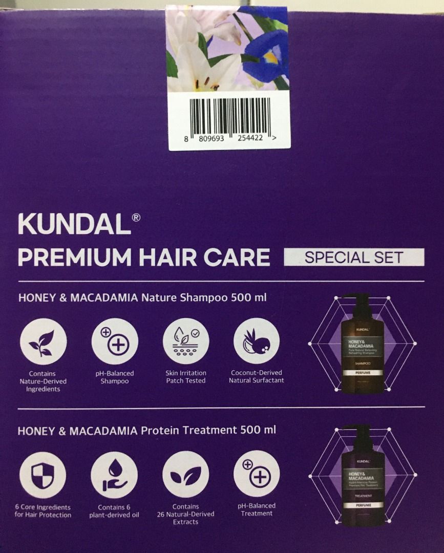 Brand New Kundal Shampoo + Treatment Set (500ml each), Beauty ...