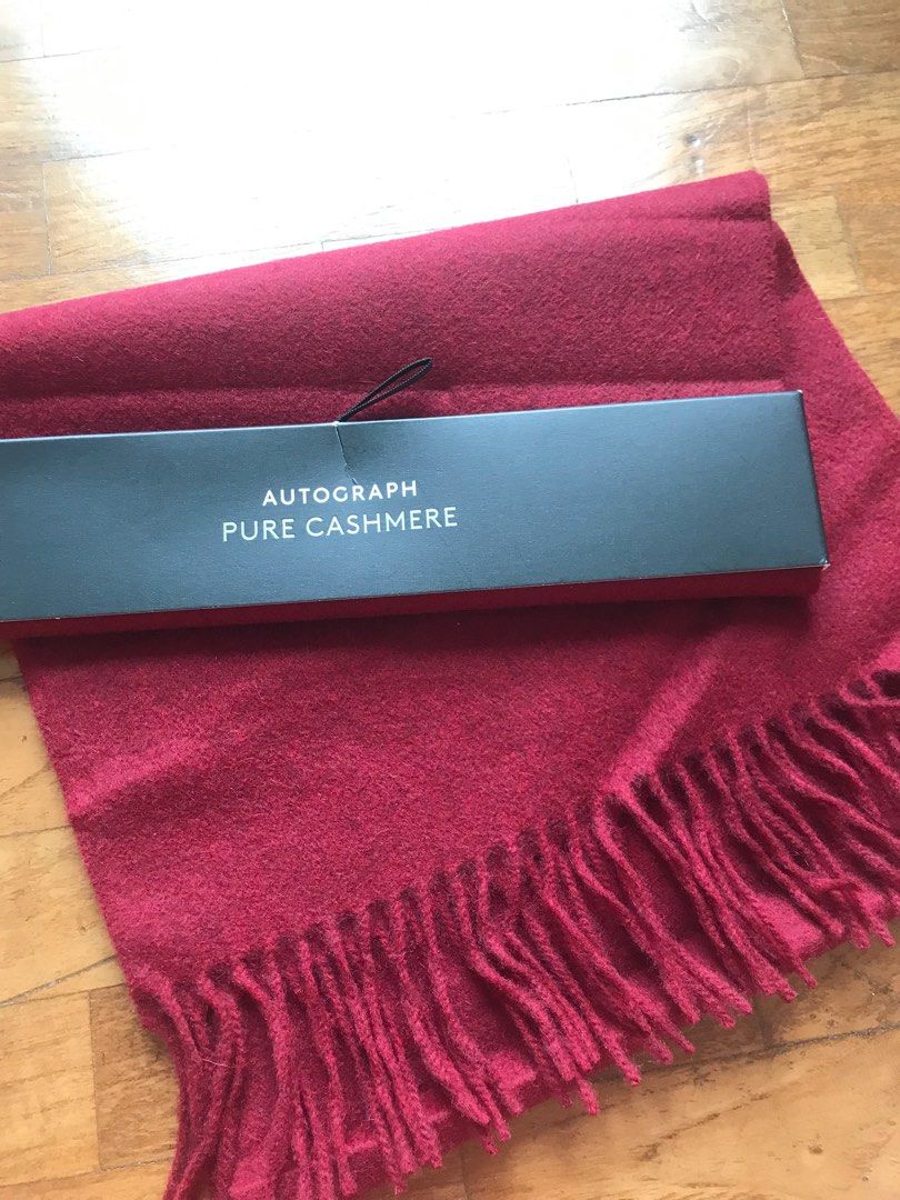 Marks and spencer mens cashmere scarf discount
