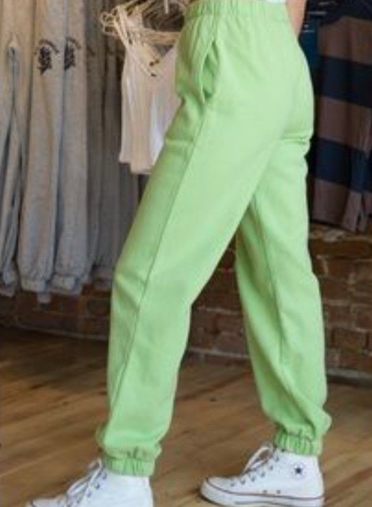 Green brandy sweatpants 2025