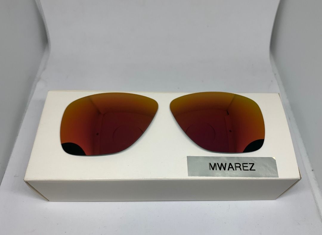 Breadbox Fire Red POLARIZED DYM REPLACEMENT LENSE for Oakley