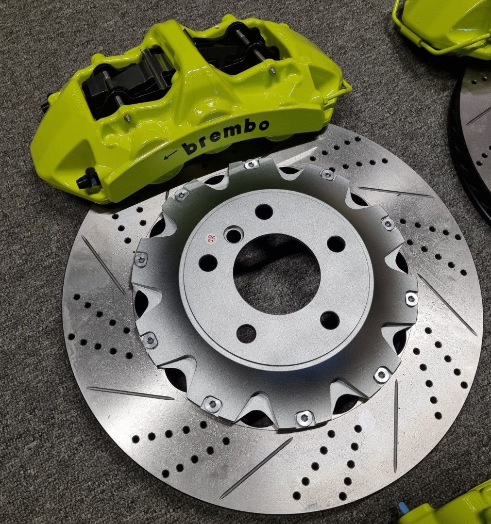 BREMBO BRAKE 6 POT GT6 GT4 TOYOTA ALPHARD VELLFIRE AGH30 AGH35 BMW F07