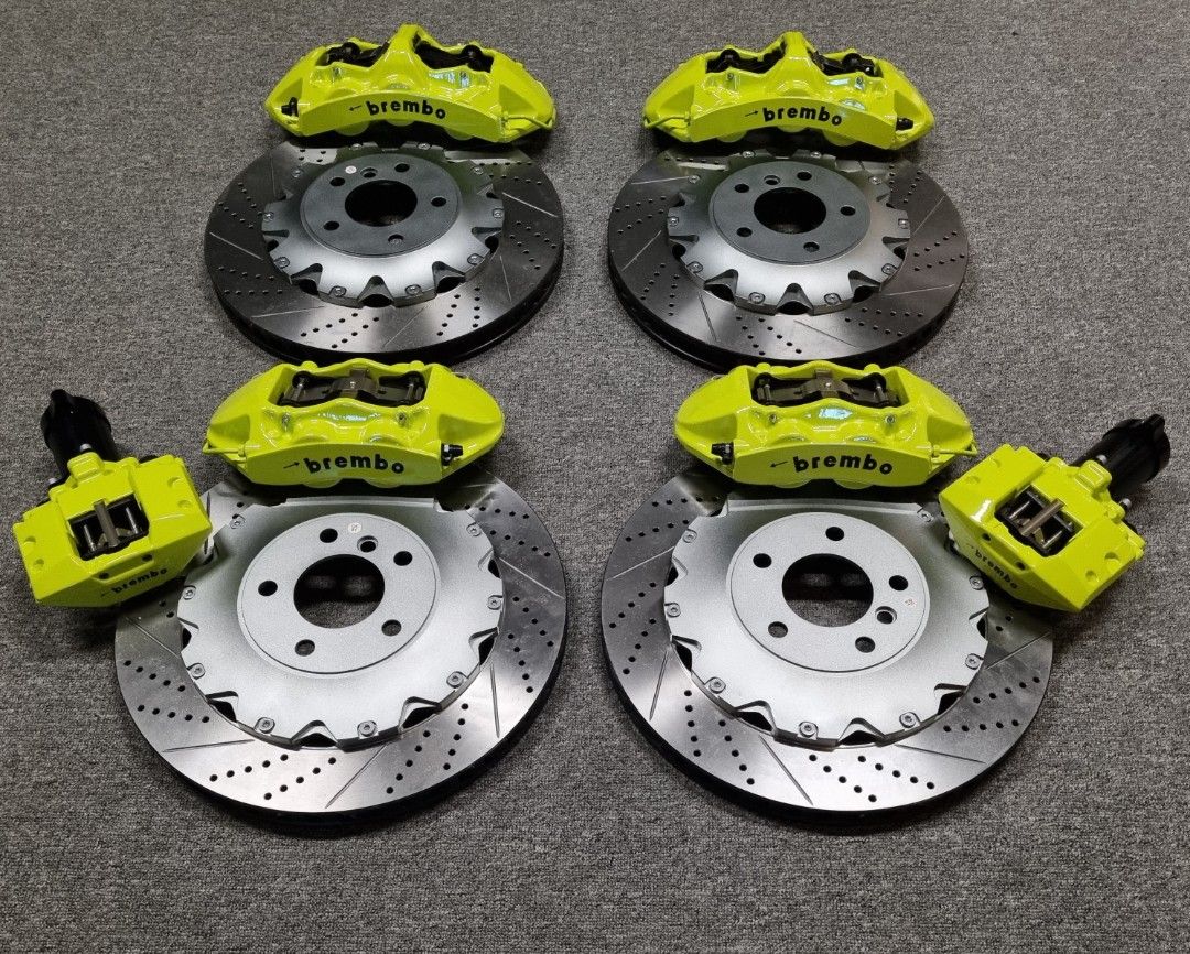 BREMBO BRAKE 6 POT GT6 GT4 TOYOTA ALPHARD VELLFIRE AGH30 AGH35 BMW F07