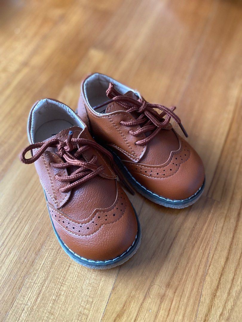 Childrens tan clearance shoes