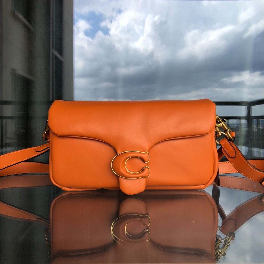 coach c0772 new Pillow tabby orange cowhide pillow Messenger