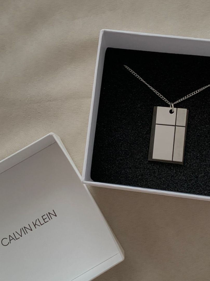 Calvin klein mens discount necklace