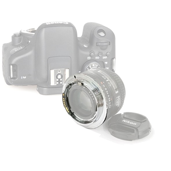 Camera body Lens Mount Adapter AI (D) EOS (APSC) Manual Focus with