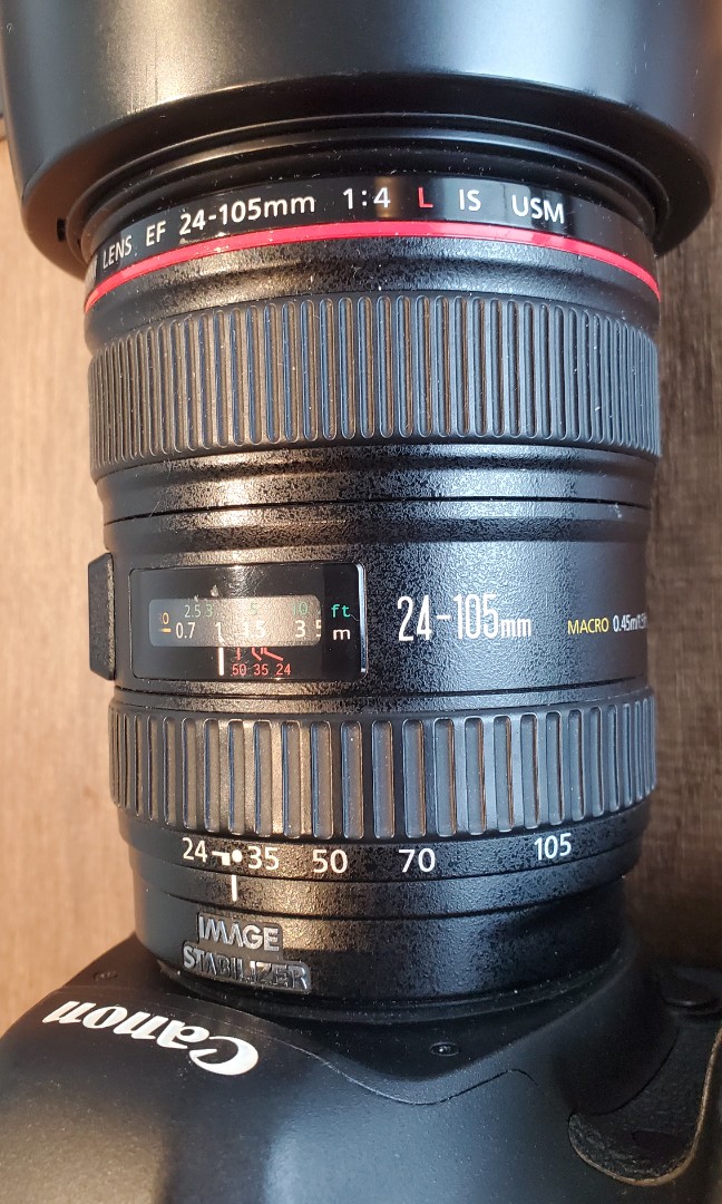Canon 24-105 F4 L USM Macro 公司貨過保, 相機攝影, 鏡頭及裝備在旋轉拍賣