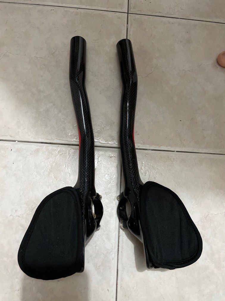 Carbon fiber aero bars, Sports Equipment, Bicycles & Parts, Parts