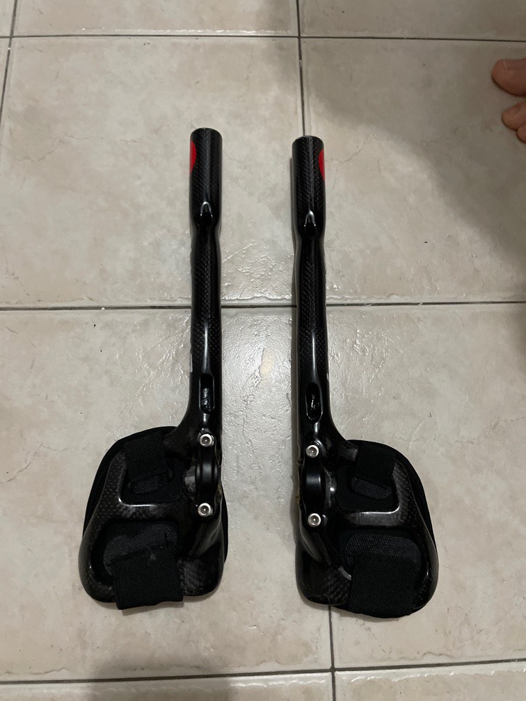Carbon fiber aero bars, Sports Equipment, Bicycles & Parts, Parts