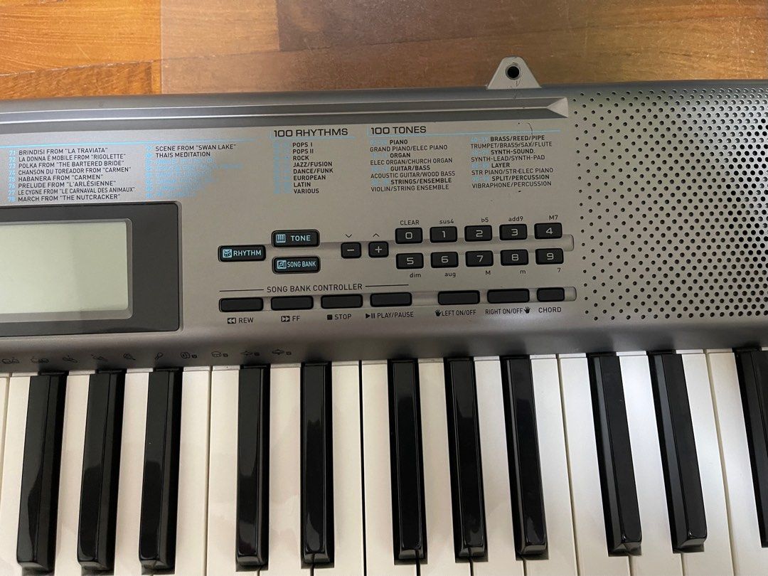 Casio CTK1300 Keyboard with scoresheet stand, Hobbies & Toys, Music